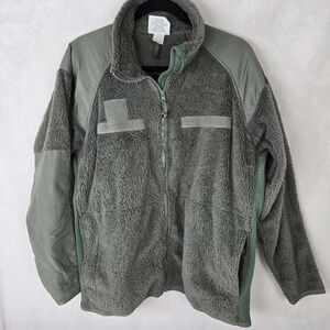 Tru Spec Cold Weather Fleece Jacket Medium Regular US Military Gray Gen III Tact